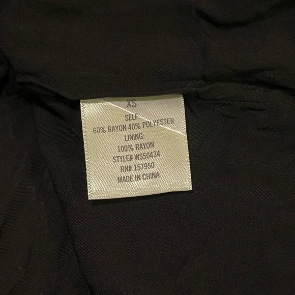 Blue Rain Black & Blue Boho Dress Size XS - Picture 10 of 10